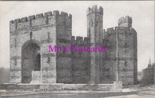 Load image into Gallery viewer, Wales Postcard - Carnarvon Castle, Queen Eleanor&#39;s Gateway   SW14288
