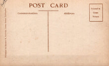 Load image into Gallery viewer, Vintage-style postcard with text and design elements on a beige background
