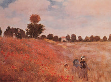 Load image into Gallery viewer, Art Postcard - The Poppy Field, Claude Monet  VT573
