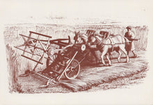 Load image into Gallery viewer, Agriculture Postcard - Victorian Farming, Bell&#39;s Improved Reaping Machine  VT577
