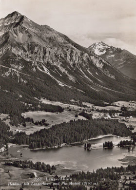 Switzerland Postcard - Lenzerheide, Heidsee Mit Lenzerhorn VT585