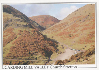 Shropshire Postcard - Carding Mill Valley, Church Stretton VT597