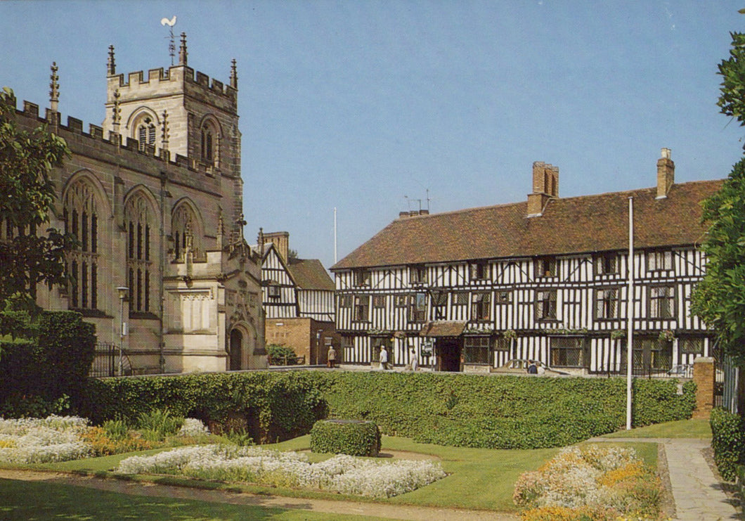 Warwickshire Postcard - Stratford-Upon-Avon Guild Chapel VT598