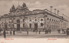 Load image into Gallery viewer, Lancashire Postcard - Market Hall, Accrington  SW19116

