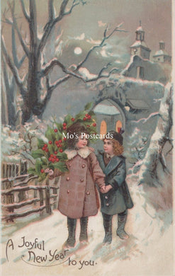 Greetings Postcard - A Joyful New Year To You  SW19118