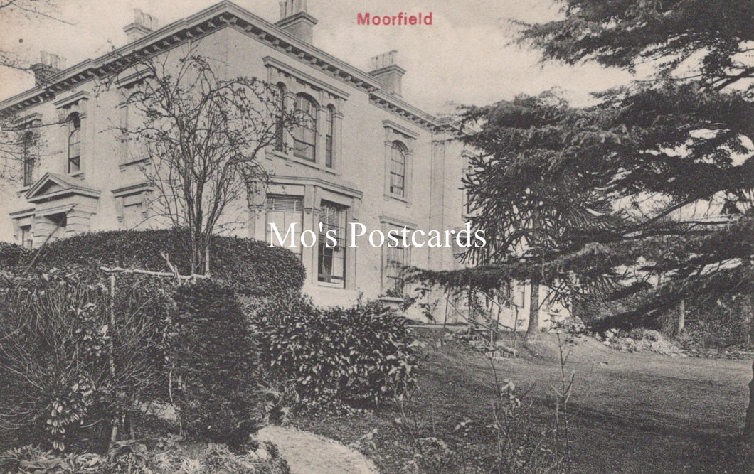 Unknown Location Postcard - Moorfield, A Large Detached House  SW19120