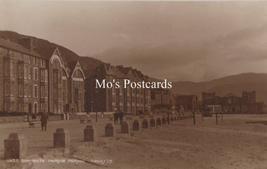 Wales Postcard - Barmouth, Marine Parade  SW19133
