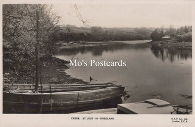 Cornwall Postcard - Creek, St Just-in-Roseland  SW19143