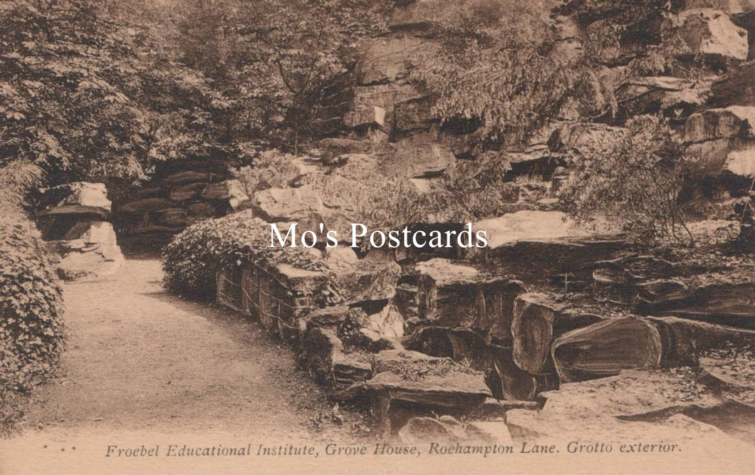 London Postcard - Froebel Educational Institute, Grove House SW19165