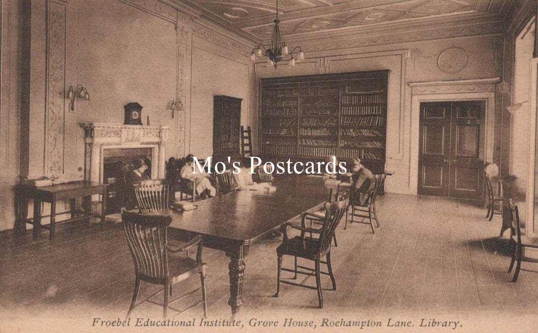 London Postcard - Froebel Educational Institute, Grove House SW19166