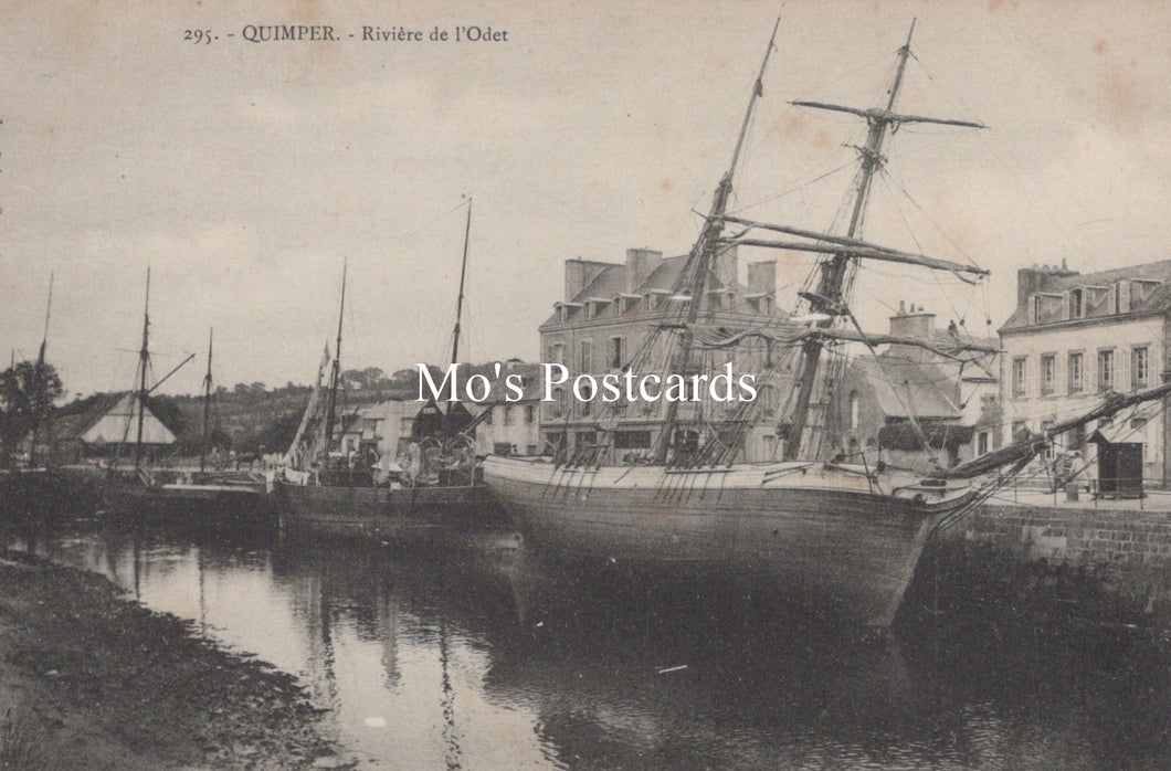 France Postcard - Quimper, Riviere De L'Odet  SW19177