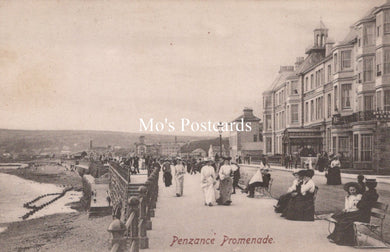 Cornwall Postcard - Penzance Promenade  SW19178