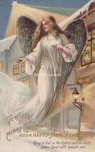 Load image into Gallery viewer, Greetings Postcard - To Wish You a Merry Christmas SW19195
