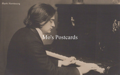 Musician Postcard - Mark Hambourg, Russian British Concert Pianist SW19202