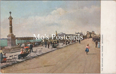 Hampshire Postcard - The Esplanade and Parade, Southsea  SW17217