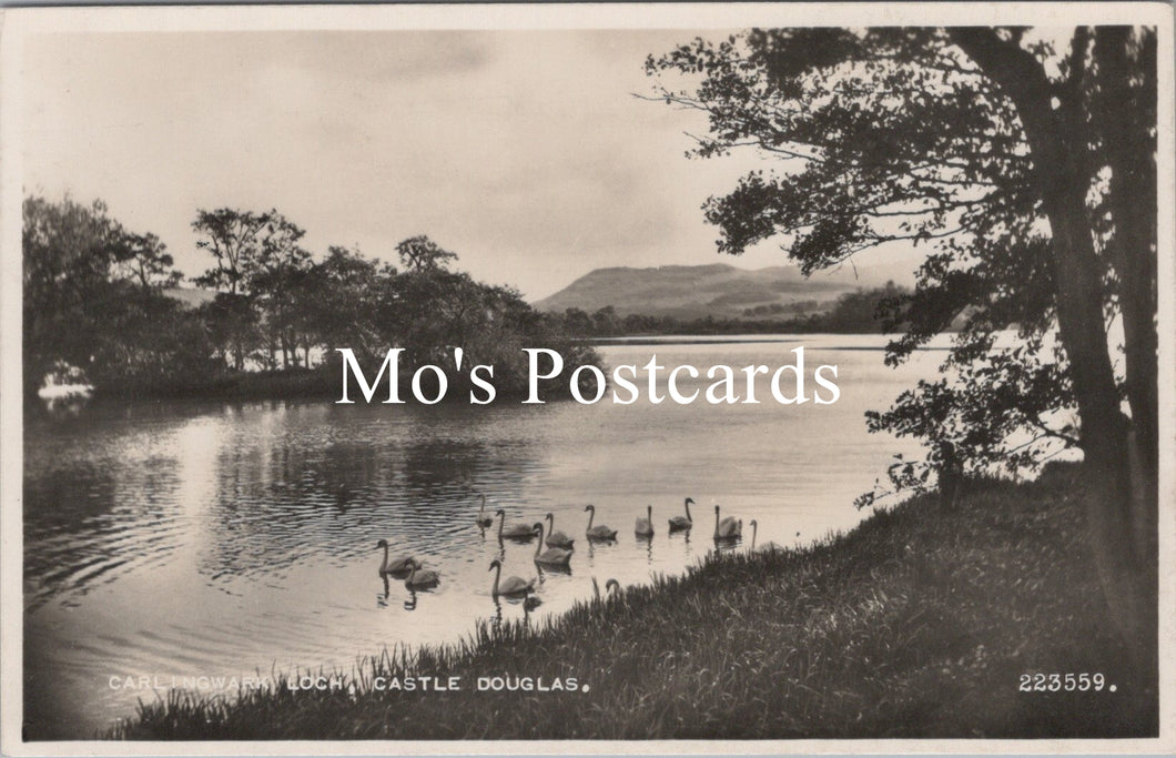 Scotland Postcard - Carlingwark Loch, Castle Douglas SW17221