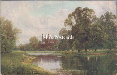 Berkshire Postcard - The Thames Near Eton College   SW18021