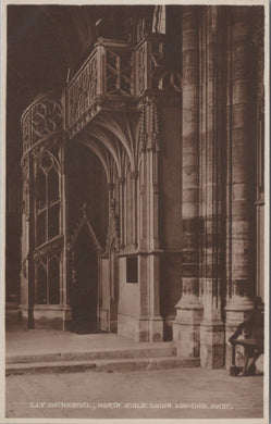 Cambridgeshire Postcard - Ely Cathedral, North Aisle Choir SW16986