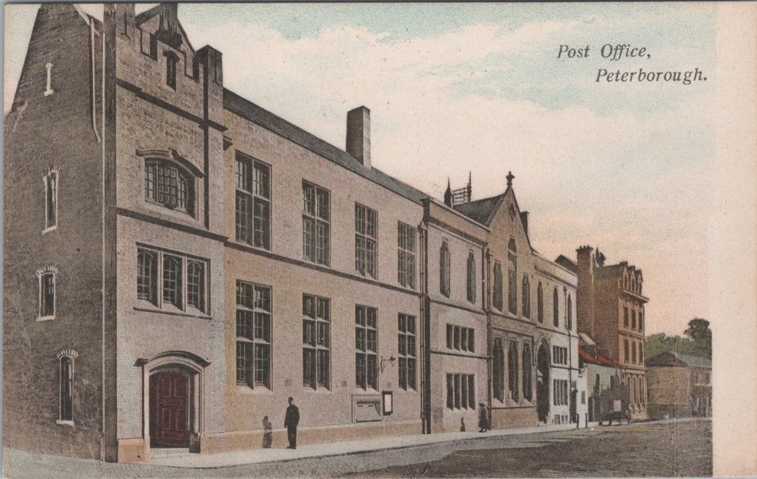 Cambridgeshire Postcard - Post Office, Peterborough SW16995