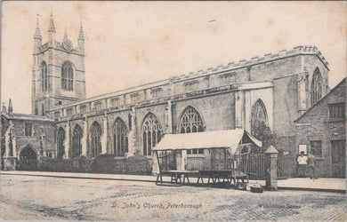 Cambridgeshire Postcard - St John's Church, Peterborough SW16996