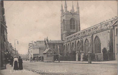 Cambridgeshire Postcard - St John's Church, Cowgate, Peterborough SW16999