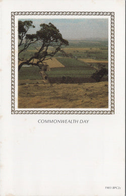 Stamp Postcard - Commonwealth Day, Issued 1983 -  SW17004