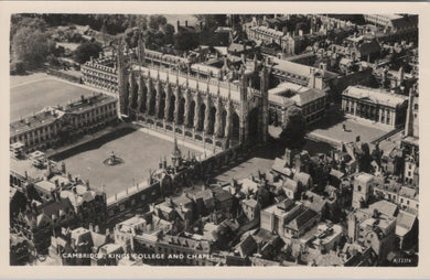 Cambridgeshire Postcard - Cambridge, King's College and Chapel  SW17010