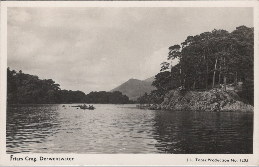 Cumbria Postcard - Friars Crag, Derwentwater  SW17013