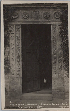 Gloucestershire Postcard - The Tudor Doorway, Horton Court   SW17039