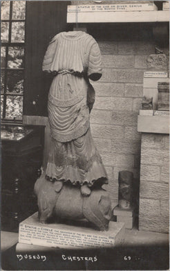 Northumberland Postcard - Statue of Cybele, Museum Chesters, Hexham  SW17042