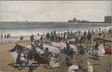 Load image into Gallery viewer, Co Durham Postcard - Sands and Pier, South Shields   SW17050
