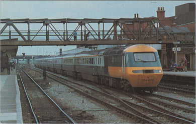 Railways Postcard - Inter City 125 Train Passing Through Doncaster  SW17105