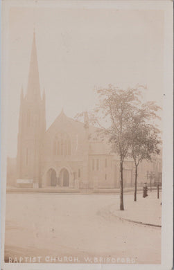 Nottinghamshire Postcard - Baptist Church, West Bridgford  SW17107