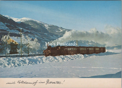 Austria Postcard - Austrian Train, Mayrhofen im Zillertal   SX357