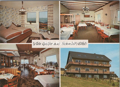 Germany Postcard - Pension Cafe 