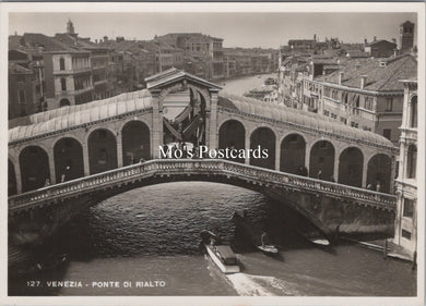 Italy Postcard - Venice, Venezia, Ponte Di Rialto    SX405