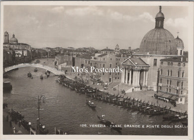 Italy Postcard - Venice, Venezia, Canal Grande e Ponte Degli Scalzi  SX406