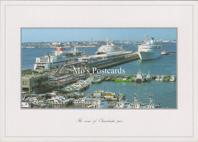 Japan Postcard -  The Scene of Osanbashi Pier, Yokohama  SX413