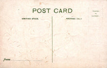 Load image into Gallery viewer, Vintage-style postcard with text and a line for writing on a beige background
