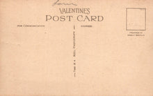 Load image into Gallery viewer, Vintage-style Valentine&#39;s postcard with text and a small square for a photograph.
