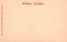 Load image into Gallery viewer, Back of a vintage postcard with &#39;Post Card&#39; text and a textured beige background.
