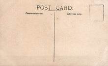 Load image into Gallery viewer, Vintage postcard with text and a line for communication on a beige background
