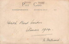 Load image into Gallery viewer, Ancestors Postcard - Brother and Sister and Toy, Xmas 1914 - SW20657
