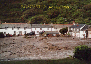 Cornwall Postcard - The Great Boscastle Flood in 2004 - SW18947
