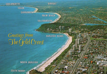 Load image into Gallery viewer, Australia Postcard - Greetings From The Gold Coast, Queensland  SW18983
