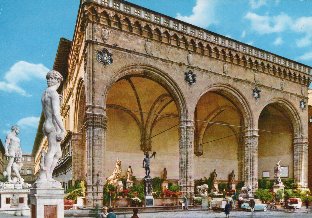 Italy Postcard - Firenze, Florence, Signoria Square    SW18990