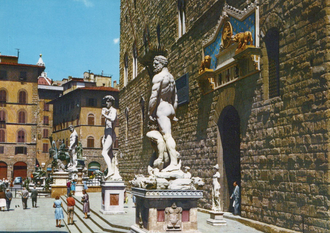 Italy Postcard - Firenze, Florence, Entrance of 