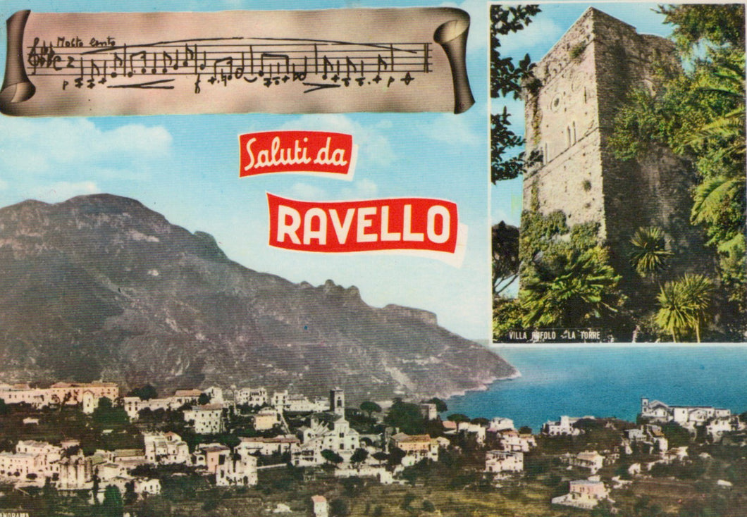 Italy Postcard - Saluti Da Ravello   SW18996