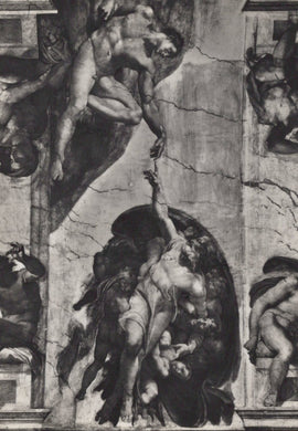 Vatican City Postcard - Sixtine Chapel, The Creation of The Man  SW19020