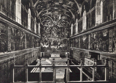 Vatican City Postcard - Sixtine Chapel Interior   SW19022